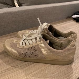 Tory Burch sneakers gold/tan size 8